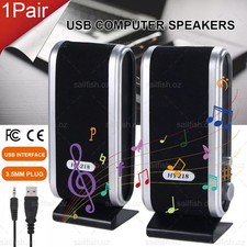 Pair USB Speakers Computer Speaker Sound Stereo For PC Notebook Desktop Laptop Computer Speakers price