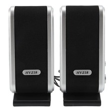 2 Pcs USB Computer Speakers Portable Speaker Stereo 3.5mm with Ear Jack for2500 Computer Speakers price