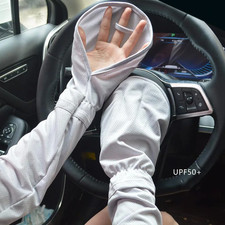 1 Pair Anti-Sunburn Sleeve Summer Uv Solar Arm Sleeves Women'S Driving Sun Prote Women's Arm Sleeves price