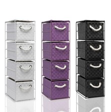 4 Drawer Storage Cabinet Unit Ideal for Home/Office/bedrooms /Bathroom Office Drawer Unit price