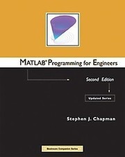 MATLAB Programming for Engineers, Chapman, Stephen J. Computer & Programming Education Software price