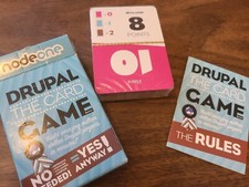 Drupal Card Game Computer Programming Web Design Software Education RARE Computer & Programming Education Software price