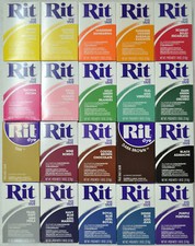 RIT ALL Purpose Powder Fabric Dye 31.9g, Tracked Post, Select Colours Fabric Dye price