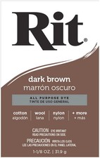 Rit Dye Powder Fabric Dye - Dark Brown Fabric Dye price