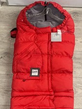 7AM Enfant Blanket 212 Evolution Footmuff Heather Red Fleece 0-4 Month New Tags Pushchair-Pram Footmuff price