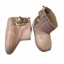 Disney Princess Soft Sole Pink & Gold Booties Girls' Booties price