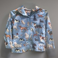 Dangerkids hooded Children’s L Rain Jacket with dog breeds -by Dangerfield Girls' Raincoat price