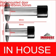 Wall mounted door stops door stoppers  H85mm H50mm H80mm Satin Door Stopper price