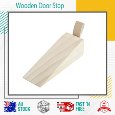 PINE WOOD DOOR STOPPER DOORSTOP WEDGE STOP JAM WOODEN Free Shipping Australia Door Stopper price