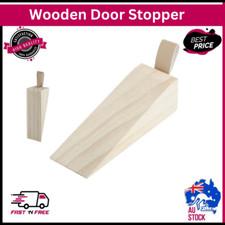 Pine Wood Door Stopper Doorstop Wedge Stop Jam Wooden Free Shipping Australia Door Stopper price