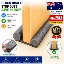 Double Sided Door Snake Air Draft Wind Dust Stopper Seal Sealing Strip Guard AU Door Stopper price