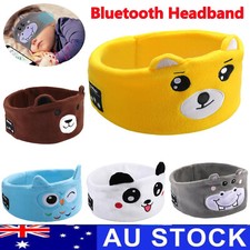 Kids Bluetooth Headband Headphone Earphone Cute Wireless Sleeping Music Headwear Kids' Headphones price
