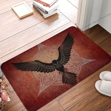 Viking Bathroom  Carpet Raven Bedroom Mat Welcome Doormat Floor Decor Rug Baby Room Rug price
