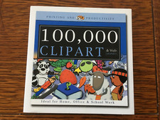100,000 Clipart & Web Graphics CD-ROM 2001 Photo & Clipart Software price