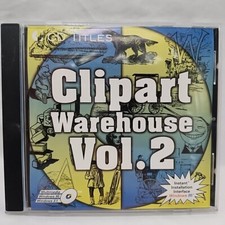 Clipart Warehouse Vol 2 Windows 95 3.1 CD Photo & Clipart Software price