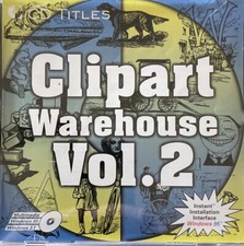 CD Titles Clipart Warehouse Vol. 2 CD-ROM Photo & Clipart Software price