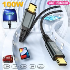 100W PD Type C USB C to USB C Cable Fast Charging Charger Cord for iPhone 15 Mobile Phone Cable price