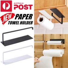 Paper Towel Holder Rack Hanger Kitchen Shelf Organizer Under Cabinet Roll Cup Drawer Shelf price