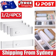 UP 4X Expandable Drawer Divider Adjustable Storage Organizer Kitchen Organizer Drawer Shelf price