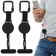 2X Retractable Anti-Theft Phone Holder Cellphone Lanyard Strap Smartphone AU Phone Holder price