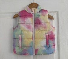 Toddler Girls Puffer Vest Rainbow Size 2 Girls' Vest price