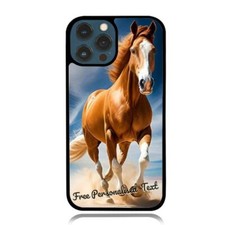 Personalised Text Phone Case For Apple iPhone Series Mobile Phone - Horse Theme Mobile Phone Case price