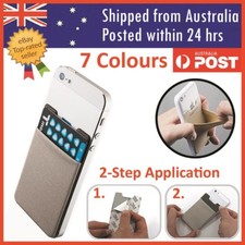 Silicone Lycra Mobile Phone Back Card Holder Wallet 3M Stick On Adhesive Case Mobile Phone Case price