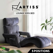 Artiss Lounge Sofa Bed Floor Armchair Folding Chaise Chair Adjustable Recliner Sofa Bed price