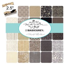 Moda Mini Charm Pack  - Maven by Basic Grey - 42 fabrics 2.5" x 2.5" mini Fabrics price