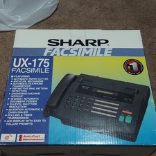 Sharp Facsimile UX-175 Fax Machine Copier Automatic Paper Cut RARE - NEW IN BOX Fax Machine price