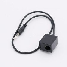 3.5mm Male to RJ9 4P4C Female Telephone to Mobile Phone Converter Adapter Cable Mobile Phone Converter - Adapter price