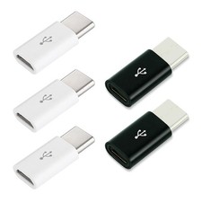 1PCS/5PCS Micro USB Female To Type C Male Adapter Mobile Phone Android Converter Mobile Phone Converter - Adapter price