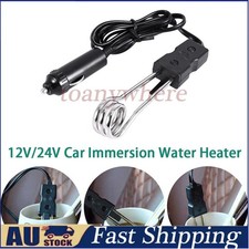 12v Car Immersion Hot Water Boiler Heater Element Coffee Tea Baby Bottle 120W Car Water Heater price