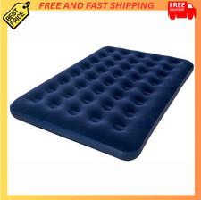 Flocked Air Mattress - Double Bed+Outdoor/Camping Sleeping Air Bed -Navy AU Air Mattress price