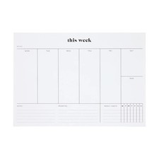 Weekly Desk Pad - Weekly Planner Daily Reminder For Home Office House Desk Pad Planner price