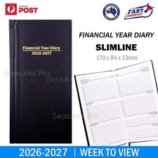 2026 2027 Financial Year Diary Mini Pocket Size Week To View Hard Cover Planner Planner price