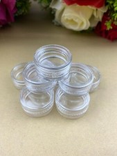 3ml Craft Hobby Plastic Mini Round Screw Container Box Bead Glitter Jar Storage Storage Containers price