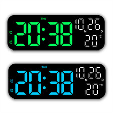 Electric Digital Alarm Clocks Large Display LED Temp Calendar Nightstand Office Office Nightstand price