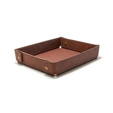 PU Leather Valet Tray Nightstand Desk Organizer for Men Women Home Office Phone Office Nightstand price
