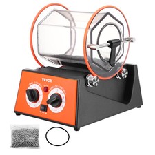 VEVOR 5kg Rotary Tumbler Surface Polisher Jewelry Polish Finish Machine Gem DIY Polisher / Polishing Machine price