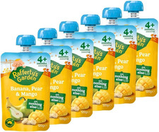 Banana, Pear and Mango Smooth Baby Food for 4+ Month Babies, 120G (Case of 6) Baby Food price