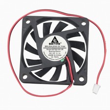 60mm x 60mm x 10mm Brushless PC Desktop Laptop Fan cooler 2 pin 12V 6010 0.1A Laptop Fan price