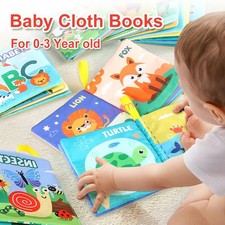 Baby Cloth Books intelligence development Soft fabric book educational toy gift Baby Toys price