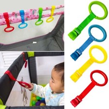 Baby Stand Bed Rings Pendants Baby Crib Hook For  Playpen Pull Ring Baby Toys Baby Toys price