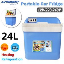 24L Mini Portable Fridge Freezer Cooler Warmer Home Car Travel Camping 12V/240V Car Refrigerator price