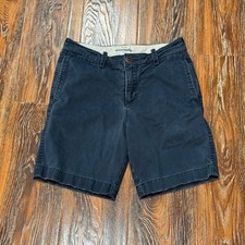 Abercrombie Kids Size 14 Boys Navy Blue Chino Shorts Flat Front Classic Preppy Boys' Shorts price