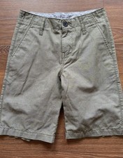 Calvin Klein boy's olive green striped shorts with pockets -Size 10 Boys' Shorts price
