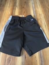 Champion Shorts Boys Medium Black & Silver Boys' Shorts price
