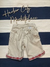 Janie & Jack Boys 4 Khaki Short Roll Up RWB Boys' Shorts price