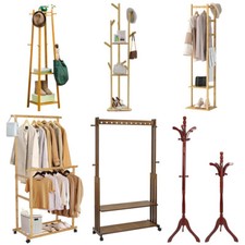 Portable Clothing Garment Organizer Stand Corner Hall Tree Coat Rack Space-saver Hall Stand price